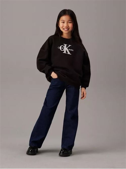 TEDDY MONOLOGO FLEECE CN CALVIN KLEIN JEANS | IG0IG02738J/BEH